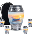 Sunset Boat Urn for Human Ashes - Boat Cremation Urns For Adults