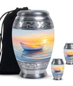 Sunset Boat Urn for Human Ashes - Boat Cremation Urns For Adults