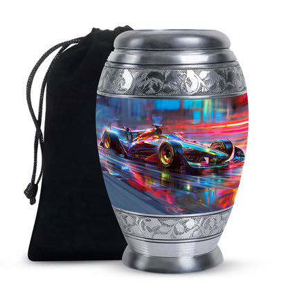 Personalized Car Cremation Urn for Men and Women - 10-inch, 200 cu in - Yatskia