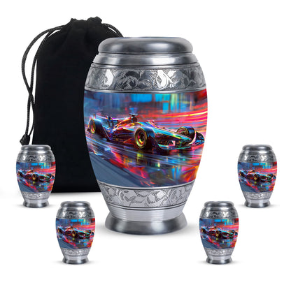 Personalized Car Cremation Urn for Men and Women - 10-inch, 200 cu in - Yatskia