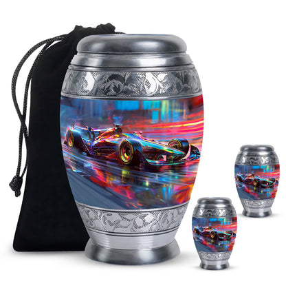 Personalized Car Cremation Urn for Men and Women - 10-inch, 200 cu in - Yatskia