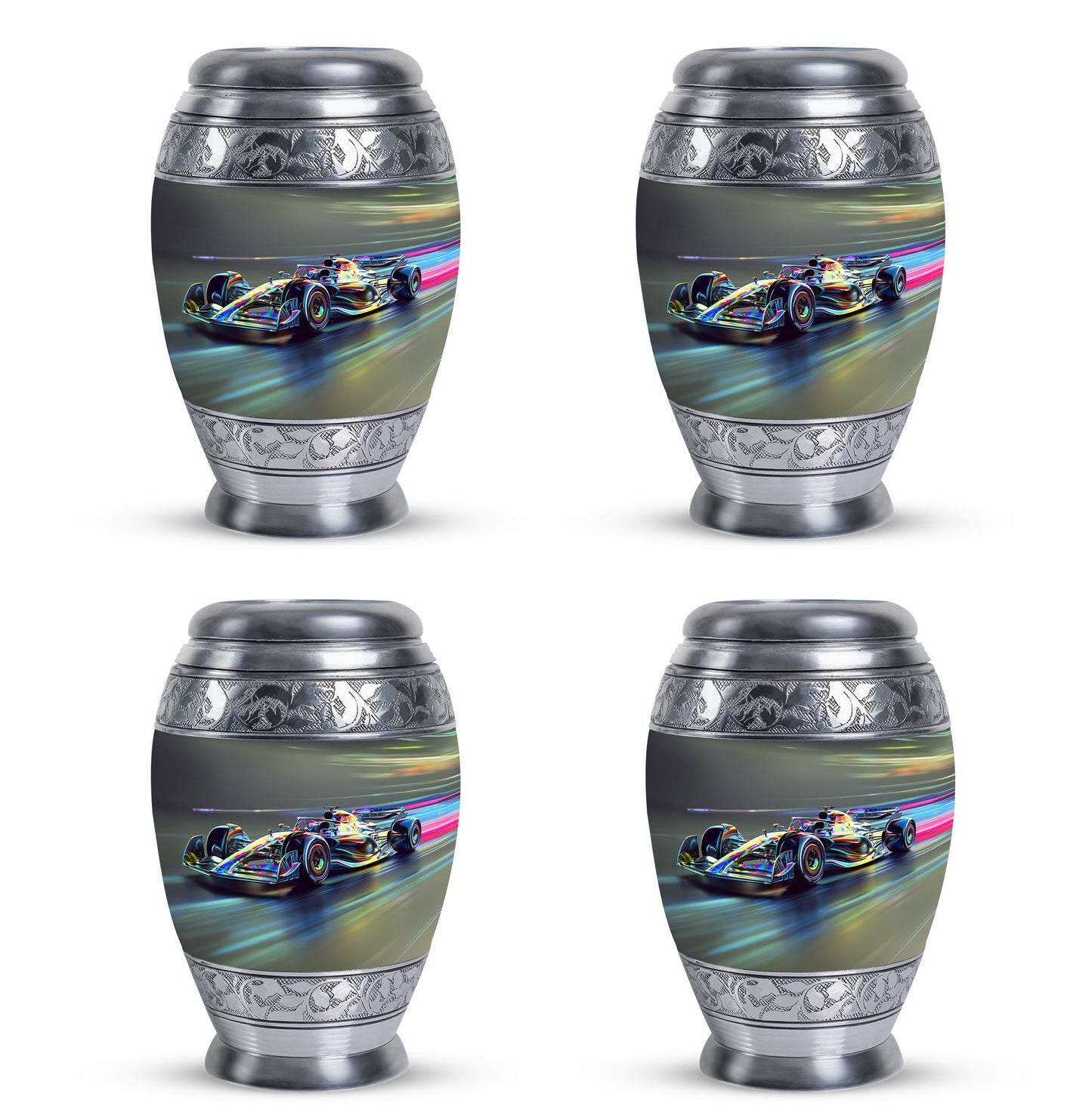 Personalized Car Cremation Urn for Adults - 10-inch, 200 cu in - Yatskia