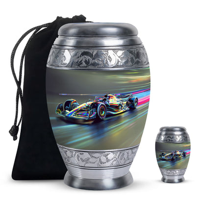 Personalized Car Cremation Urn for Adults - 10-inch, 200 cu in - Yatskia