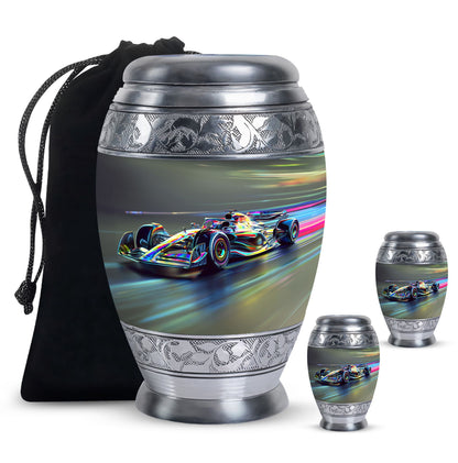 Personalized Car Cremation Urn for Adults - 10-inch, 200 cu in - Yatskia