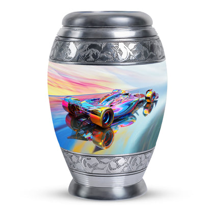 Personalized Car Cremation Urn for Adult - 10-inch, 200 cu in - Yatskia