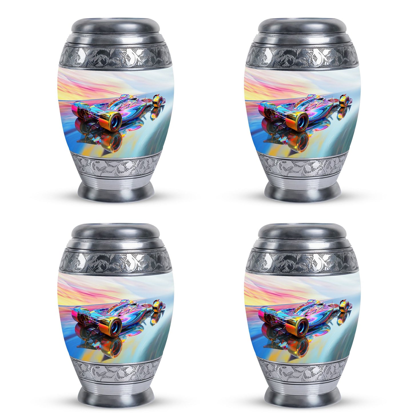 Personalized Car Cremation Urn for Adult - 10-inch, 200 cu in - Yatskia