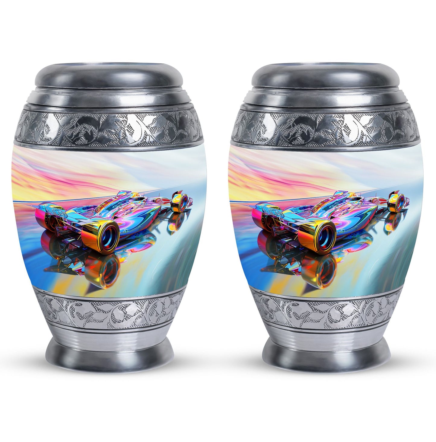 Personalized Car Cremation Urn for Adult - 10-inch, 200 cu in - Yatskia