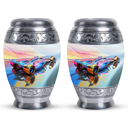 Personalized Car Cremation Urn for Adult - 10-inch, 200 cu in - Yatskia