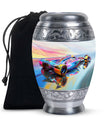 Vibrant Race Car Urn for Human Ashes - Car Funeral Urn For Adult