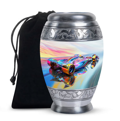 Personalized Car Cremation Urn for Adult - 10-inch, 200 cu in - Yatskia