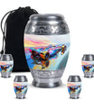 Vibrant Race Car Urn for Human Ashes - Car Funeral Urn For Adult