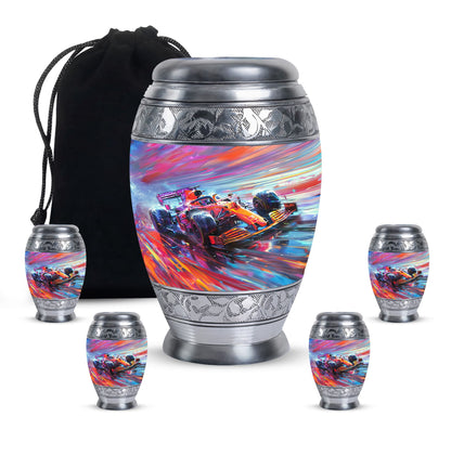 Personalized Car Cremation Urn for Human Ashes - 10-inch, 200 cu in - Yatskia