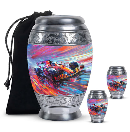Personalized Car Cremation Urn for Human Ashes - 10-inch, 200 cu in - Yatskia