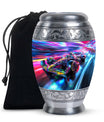 Formula Race Car Cremation Urn - Motorsports Themed Cremation Keepsake