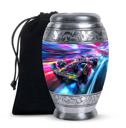 Personalized Car Keepsake Urn for Human Ashes - 10-inch, 200 cu in - Yatskia