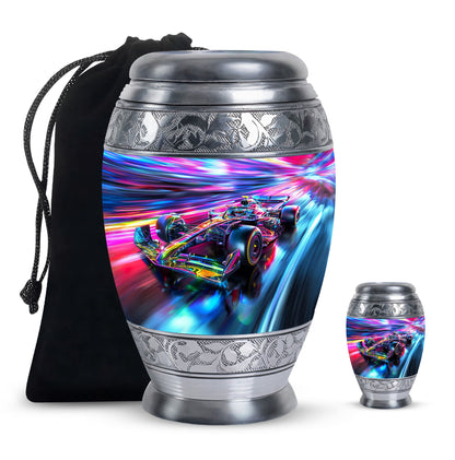 Personalized Car Keepsake Urn for Human Ashes - 10-inch, 200 cu in - Yatskia