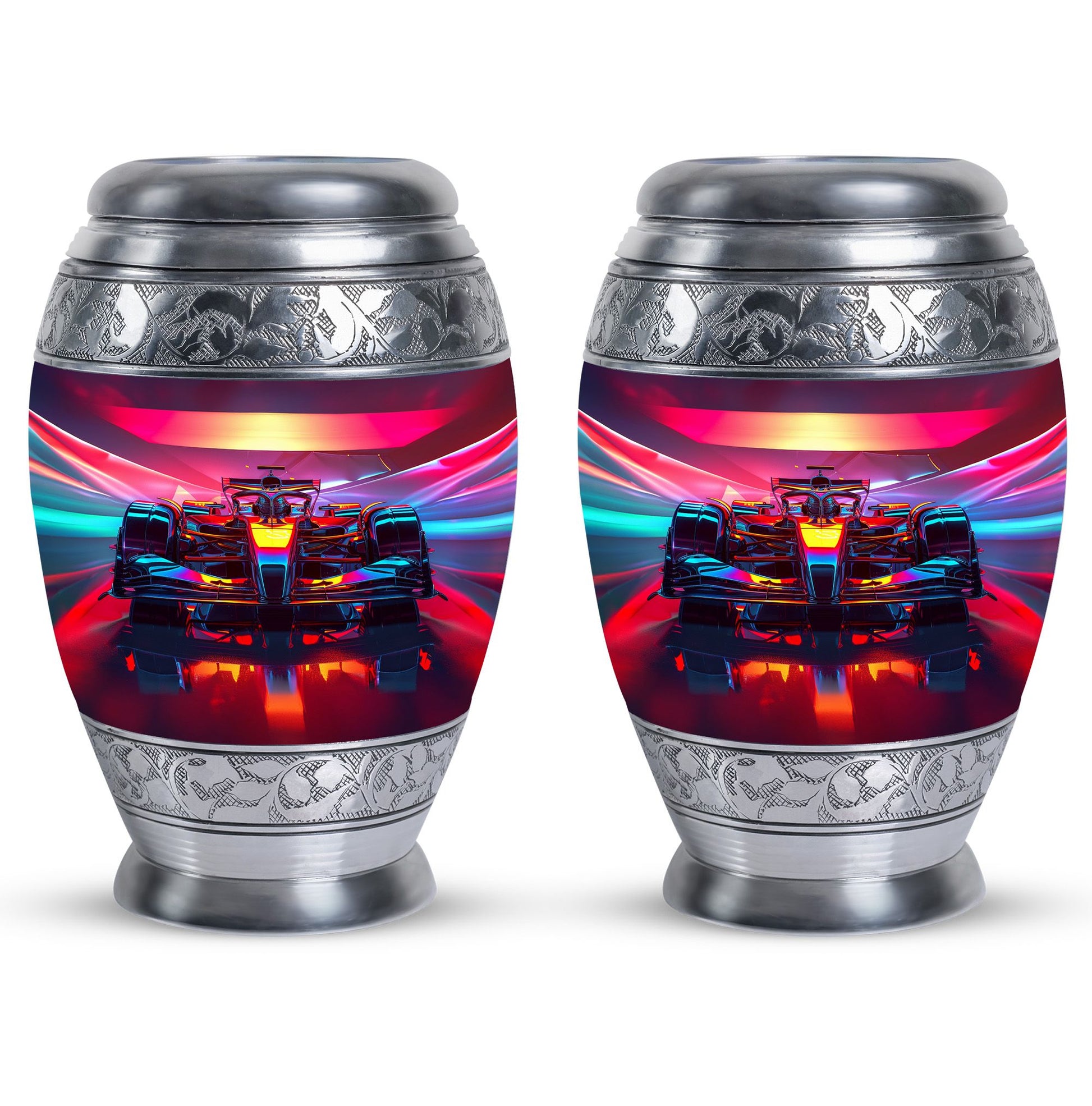 Racing Car Cremation Urn for Ashes – Unique Tribute For Motorsports Fans
