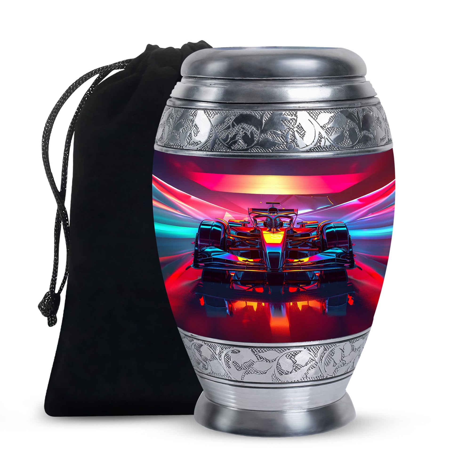 Racing Car Cremation Urn for Ashes – Unique Tribute For Motorsports Fans