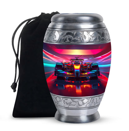 Personalized Car Cremation Urn for Human Ashes - 10-inch, 200 cu in - Yatskia