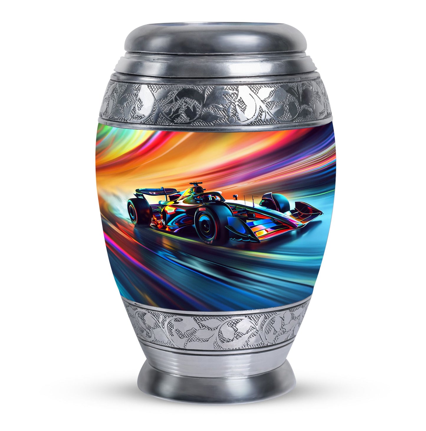 Personalized Car Cremation Urn for Human Ashes - 10-inch, 200 cu in - Yatskia