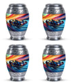 F1 Racing Car Cremation Urn for Ashes – Burial Urns For Motorsports Fans