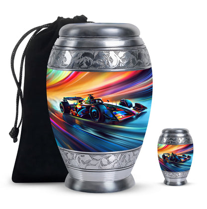 Personalized Car Cremation Urn for Human Ashes - 10-inch, 200 cu in - Yatskia