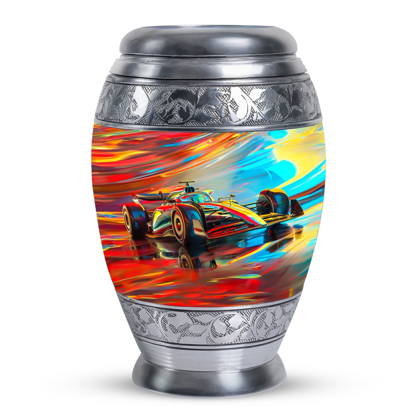 Personalized Car Cremation Urn for Human Ashes - 10-inch, 200 cu in - Yatskia