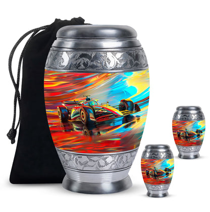 Personalized Car Cremation Urn for Human Ashes - 10-inch, 200 cu in - Yatskia