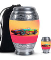 Colorful Race Car Cremation Urn - Decorative Funeral Urns For Dad Ashes