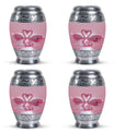 Pink Couple Swan Urn for Ashes – Beautiful Love-Themed Memorial Urn