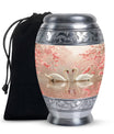 Swan and Cherry Blossom Cremation Urn – Elegant Memorial for Ashes