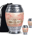 Swan and Cherry Blossom Cremation Urn – Elegant Memorial for Ashes