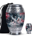 White Swan Funeral Urn - Large Urns For Human Ashes Adult Female