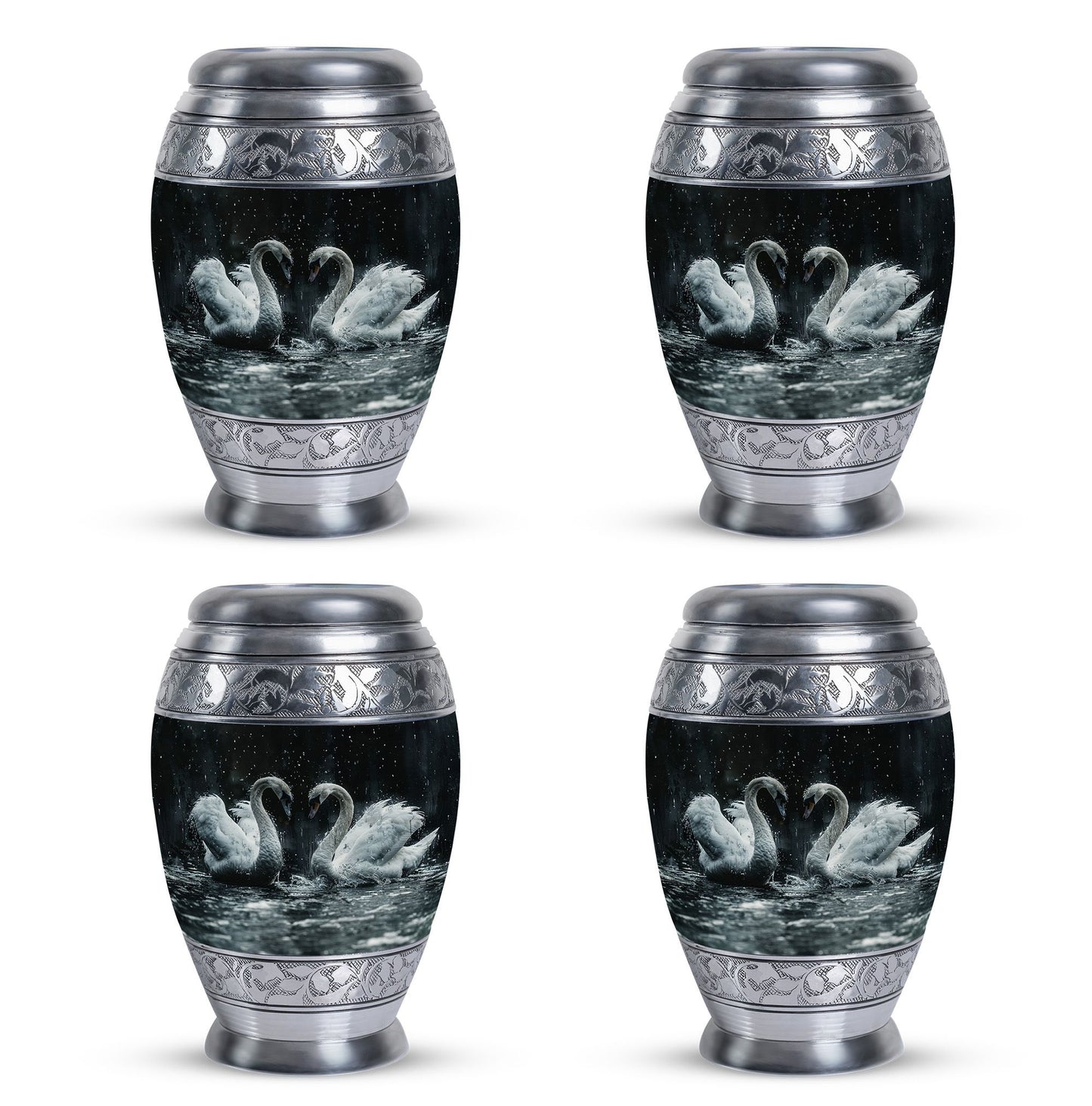 Personalized Bird Cremation Urn for Mom - 10-inch, 200 cu in - Yatskia