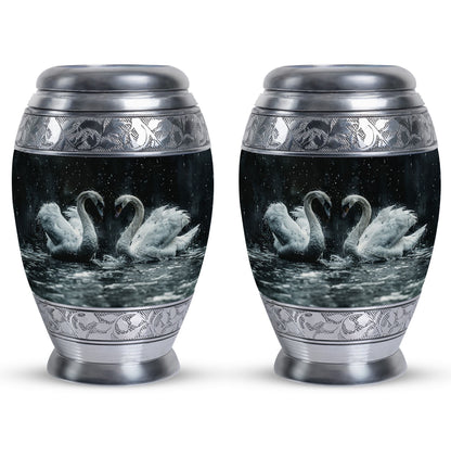 Personalized Bird Cremation Urn for Mom - 10-inch, 200 cu in - Yatskia