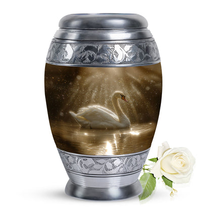Personalized Bird Cremation Urn for Adults - 10-inch, 200 cu in - Yatskia