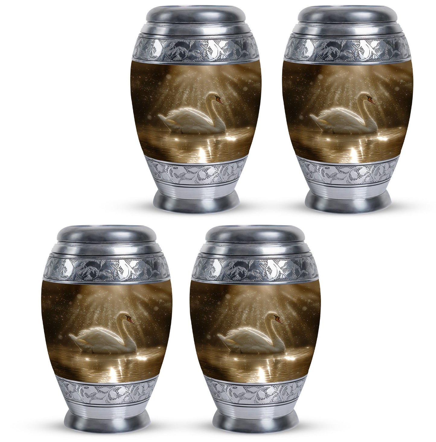 Personalized Bird Cremation Urn for Adults - 10-inch, 200 cu in - Yatskia