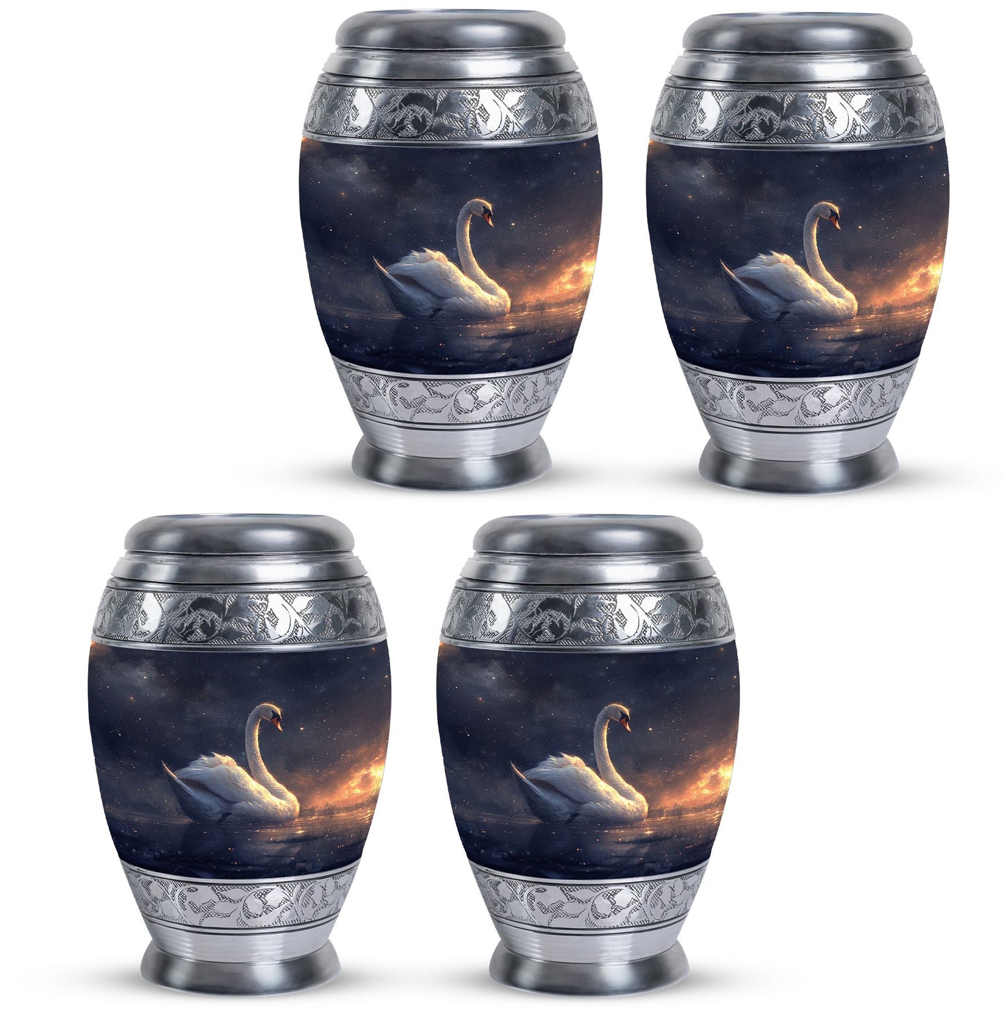Personalized Bird Cremation Urn for Women - 10-inch, 200 cu in - Yatskia