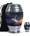 Swan Cremation Urns For Human Ashes - Funeral Urns For Women & Men