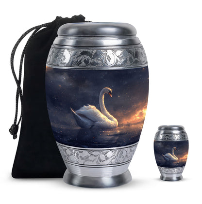 Personalized Bird Cremation Urn for Women - 10-inch, 200 cu in - Yatskia
