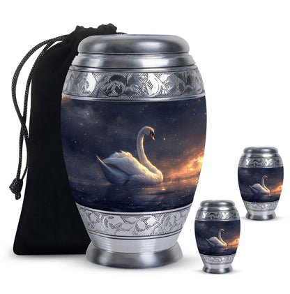 Personalized Bird Cremation Urn for Women - 10-inch, 200 cu in - Yatskia