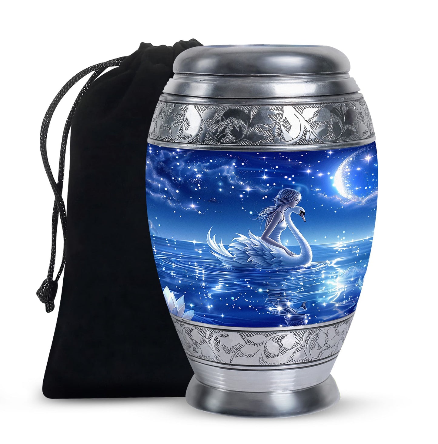 Personalized Bird Cremation Urn for Human Ashes - 10-inch, 200 cu in - Yatskia