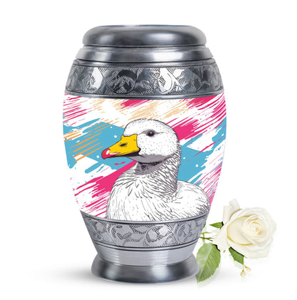 Personalized Bird Cremation Urn for Human Ashes - 10-inch, 200 cu in - Yatskia