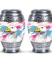 Pop Art Duck Splash - Swan Urns Funeral Large Cremation Urns
