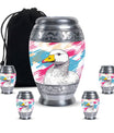 Pop Art Duck Splash - Swan Urns Funeral Large Cremation Urns