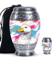 Pop Art Duck Splash - Swan Urns Funeral Large Cremation Urns