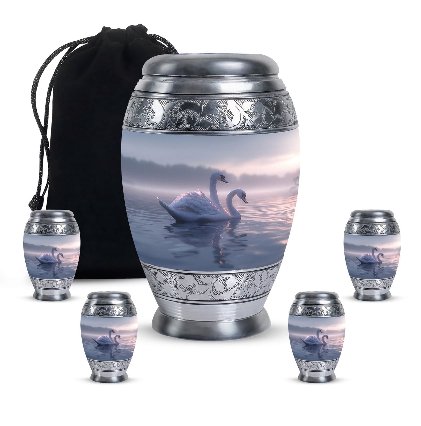 Personalized Bird Cremation Urn for Men and Women - 10-inch, 200 cu in - Yatskia