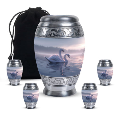 Personalized Bird Cremation Urn for Men and Women - 10-inch, 200 cu in - Yatskia