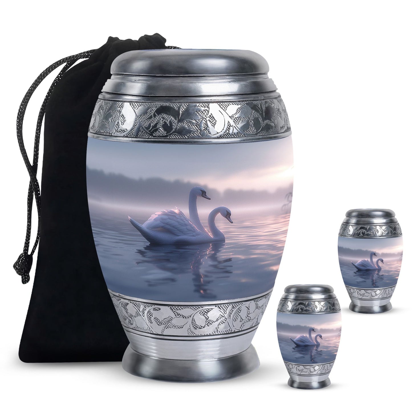 Personalized Bird Cremation Urn for Men and Women - 10-inch, 200 cu in - Yatskia