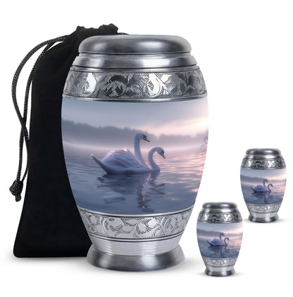 Personalized Bird Cremation Urn for Men and Women - 10-inch, 200 cu in - Yatskia